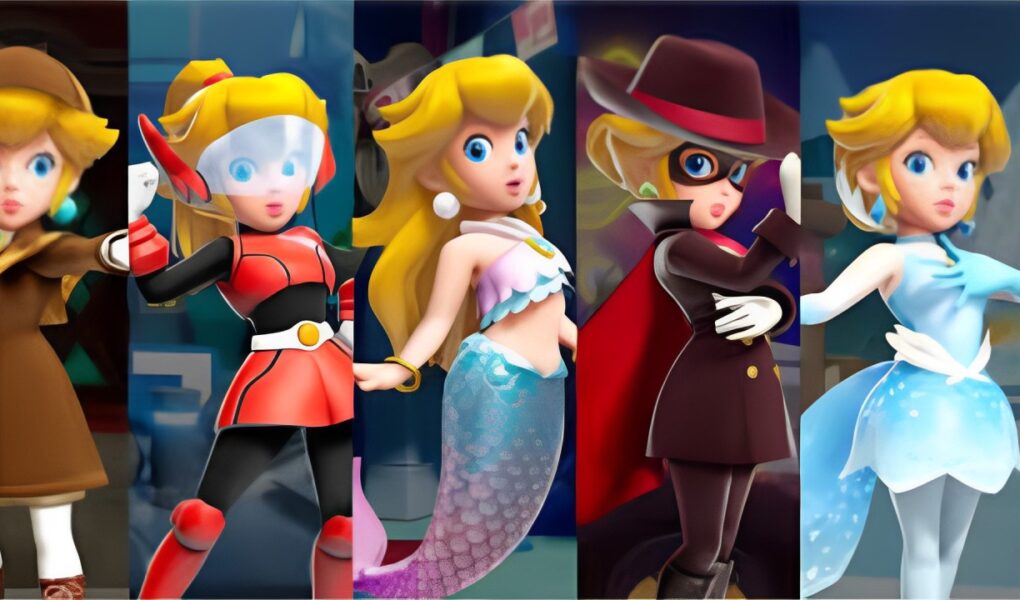 Princess Peach Reveals Her Transformation Magic: Showtime