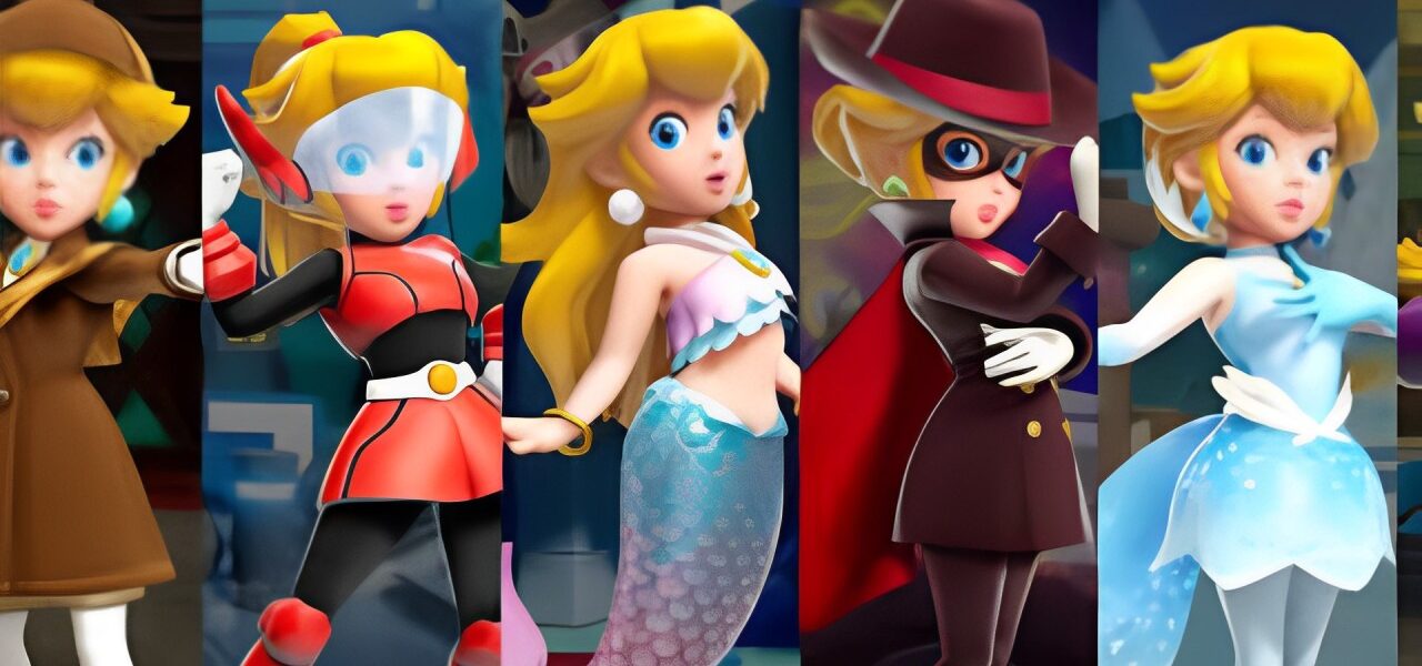 Princess Peach Reveals Her Transformation Magic: Showtime