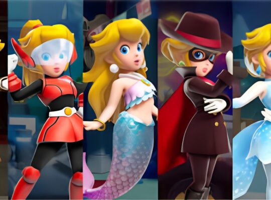 Princess Peach Reveals Her Transformation Magic: Showtime