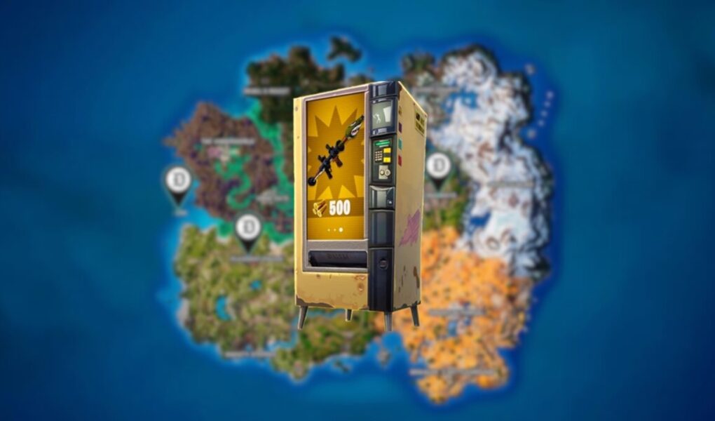 Fortnite Midas Vending Machines