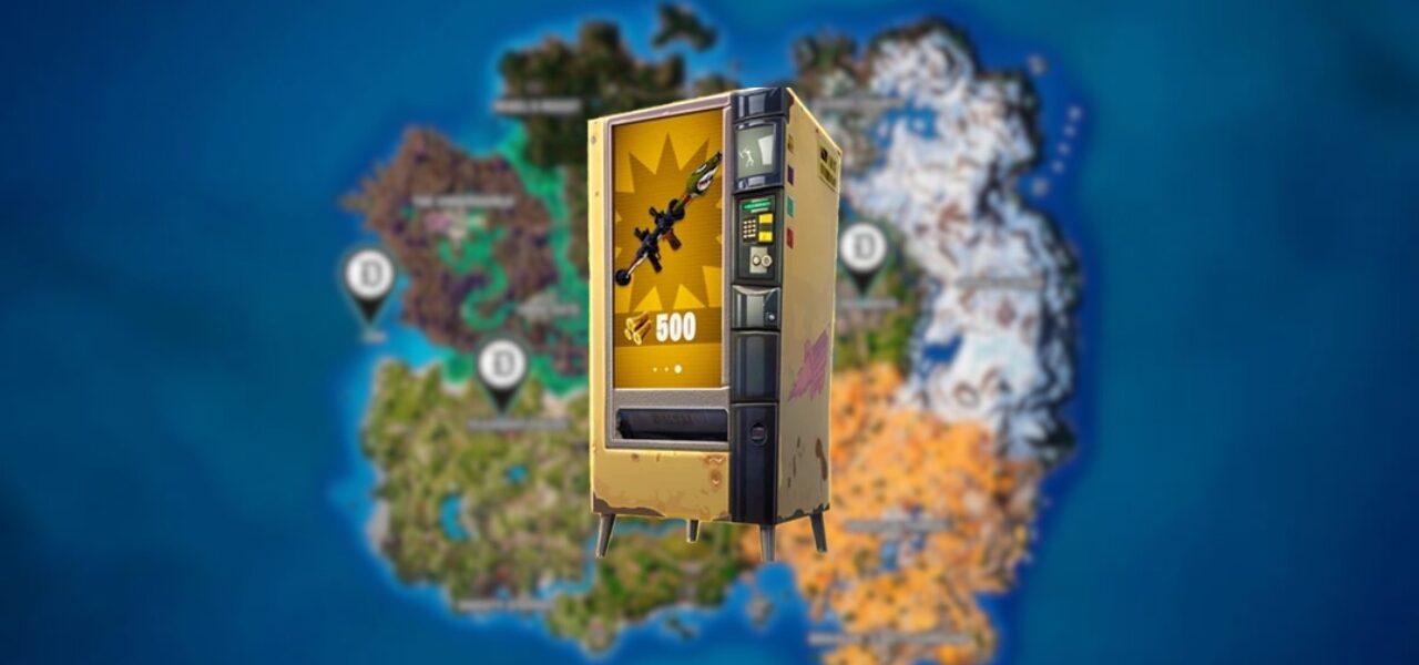 Fortnite Midas Vending Machines