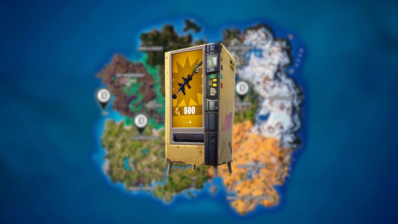 Fortnite Midas Vending Machines