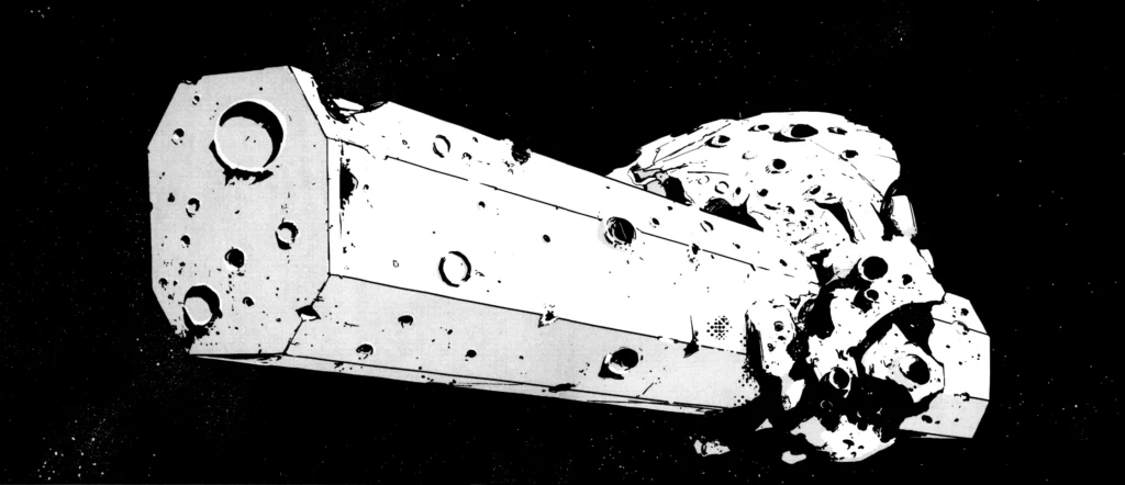 Sidonia Knights of Sidonia Anime spaceship