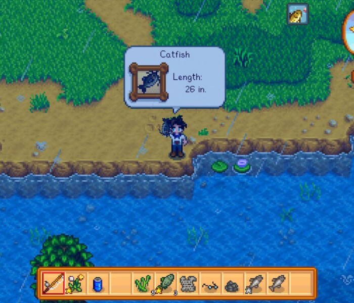 Sturgeon Fishing in Stardew Valley