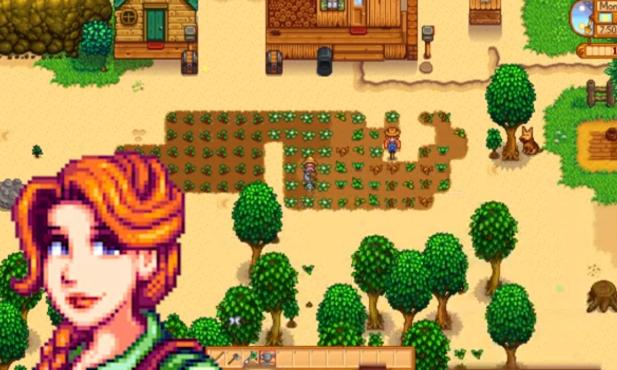 Leah Stardew Valley Banner