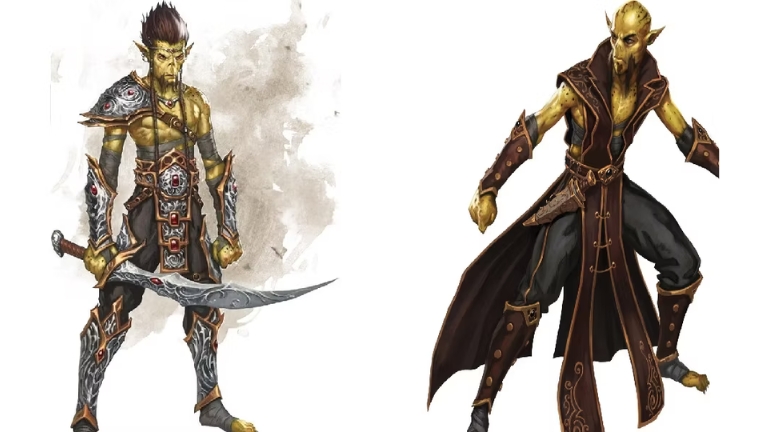 Githyanki and Githzerai DND Races